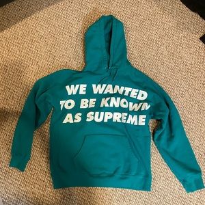 Men’s Blue Supreme Hoodie